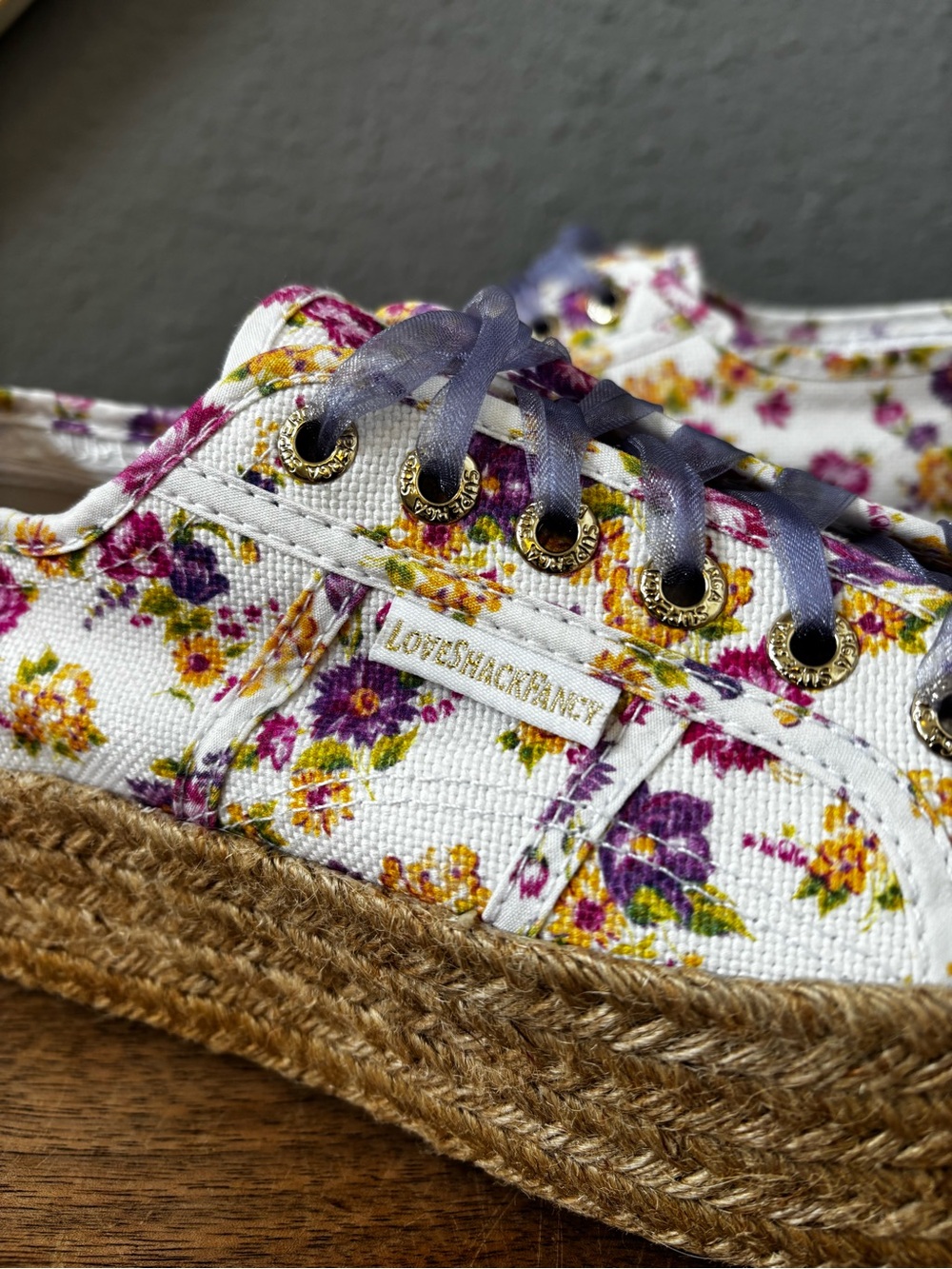 Superga x Loveshackfancy 2790 platform sneakers 6 - Picture 2 of 15